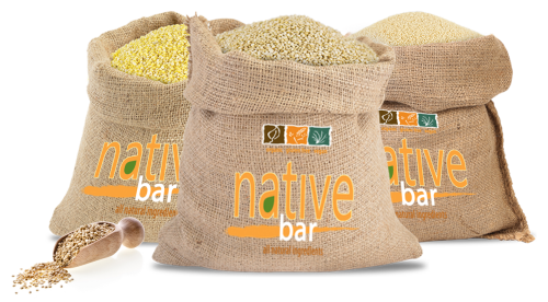 Native Bars are always made with organic quinoa